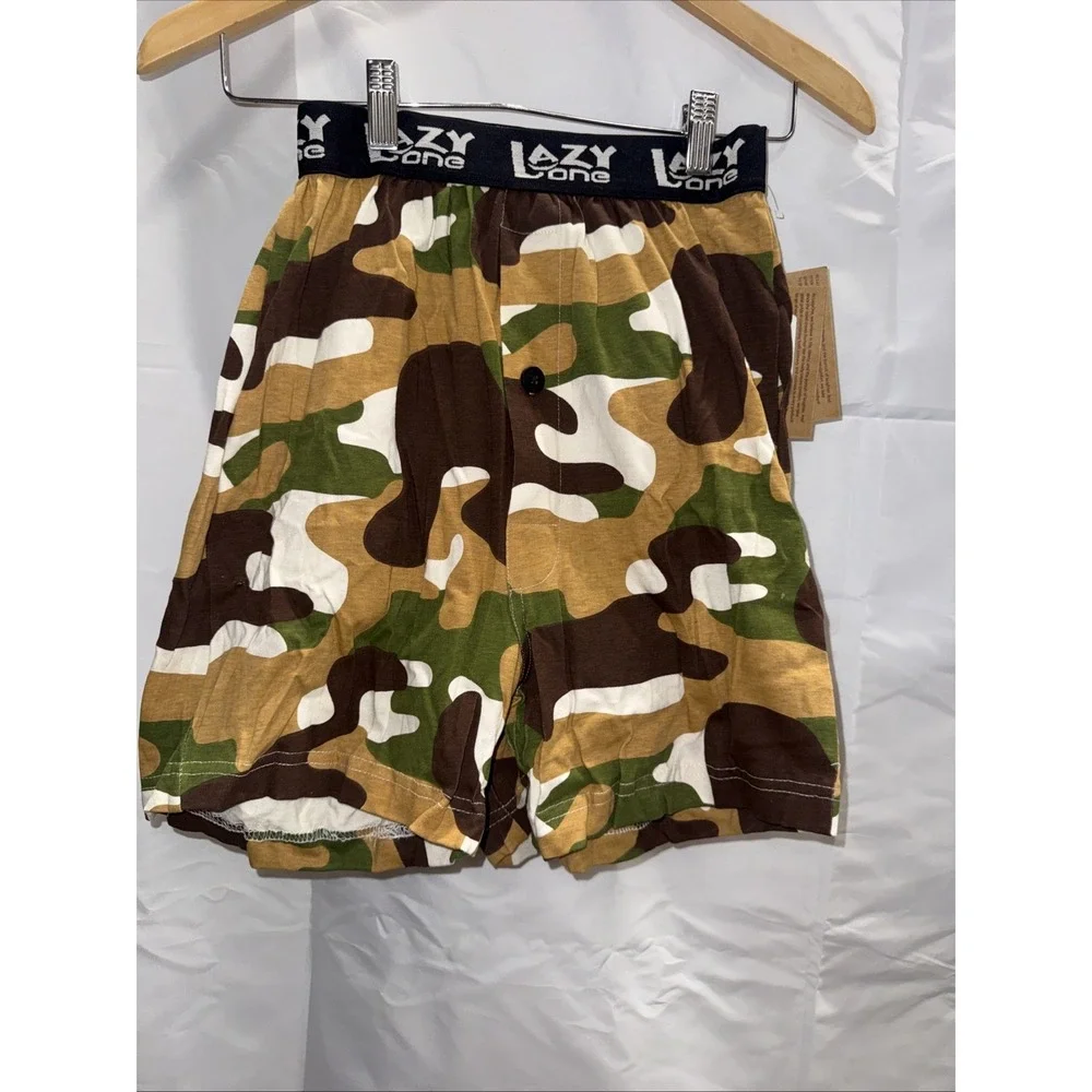 buck naked camo boxer size small new